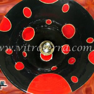 Bacha circular de vidrio Pop