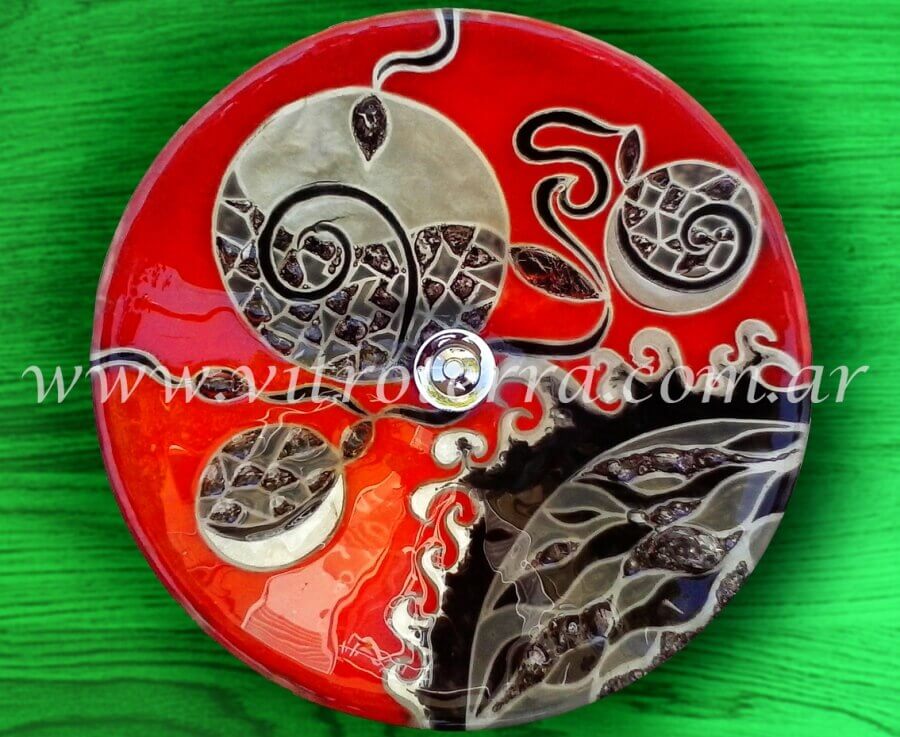 Bacha circular de vidrio Eclipse