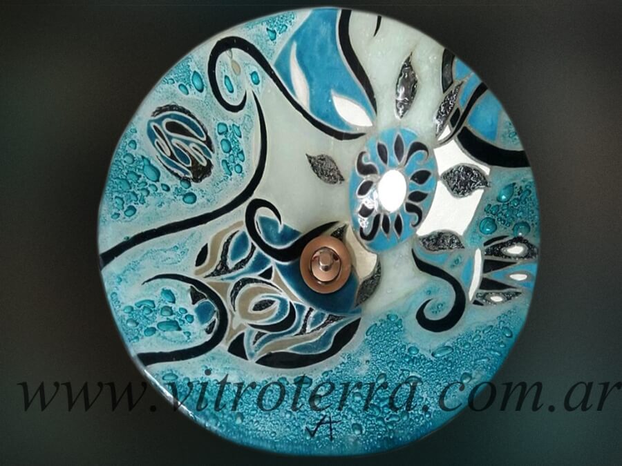 Bacha circular de vidrio Emma