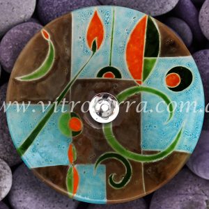 Bacha circular de vidrio Finisterra-Twin