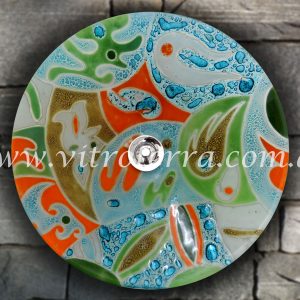 Bacha circular de vidrio Gianira