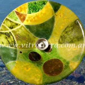 Bacha circular de vidrio Green-Fields