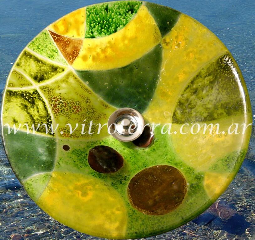 Bacha circular de vidrio Green-Fields