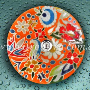 Bacha circular de vidrio Jardín-Bahiano