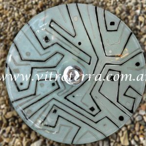 Bacha circular de vidrio Jezz