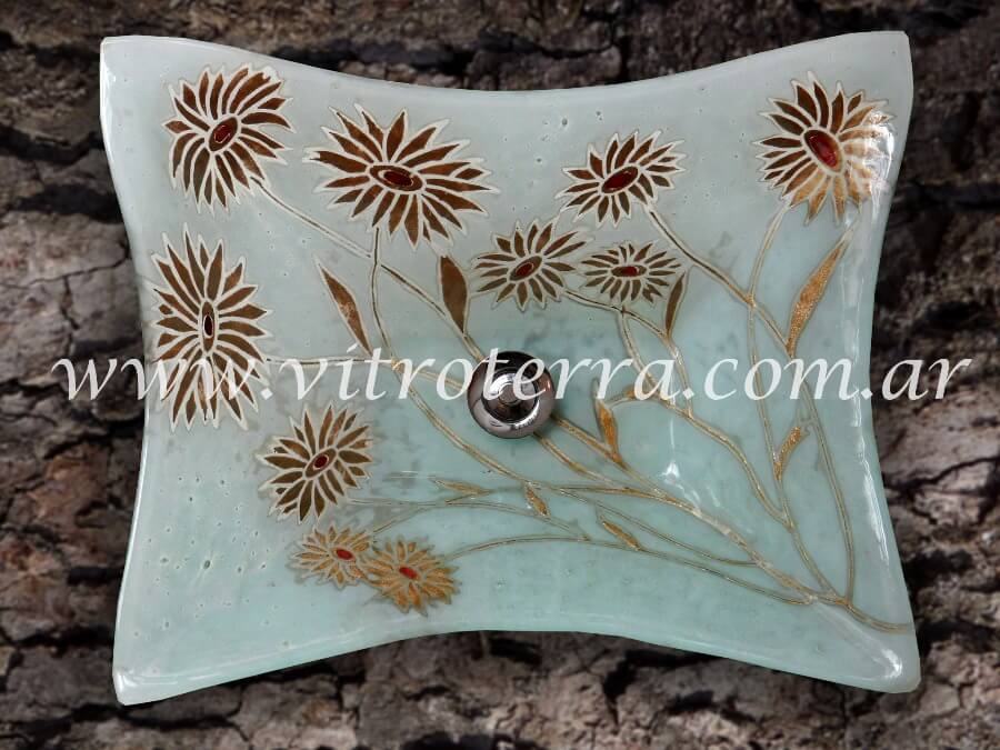 Bacha rectangular de vidrio Maggie