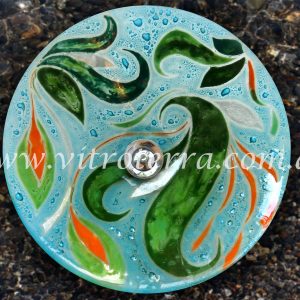 Bacha circular de vidrio Marine-Garden