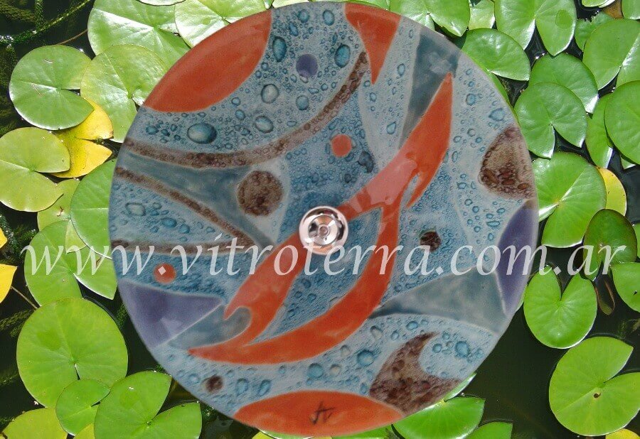 Bacha circular de vidrio Mona