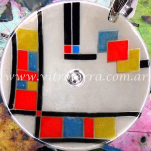 Bacha circular de vidrio Mondrian