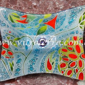 Bacha rectangular de vidrio Morea