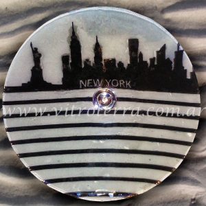 Bacha circular de vidrio New-York