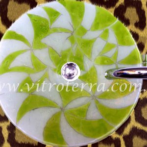 Bacha circular de vidrio Nova