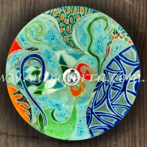 Bacha circular de vidrio Pacific-Ocean