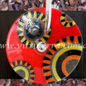 Bacha circular de vidrio Sol-Azteca