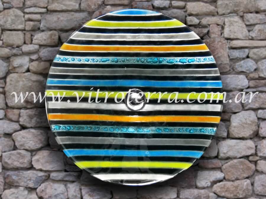 Bacha circular de vidrio Steps