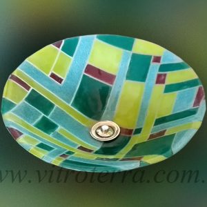 Bacha circular de vidrio Maxi