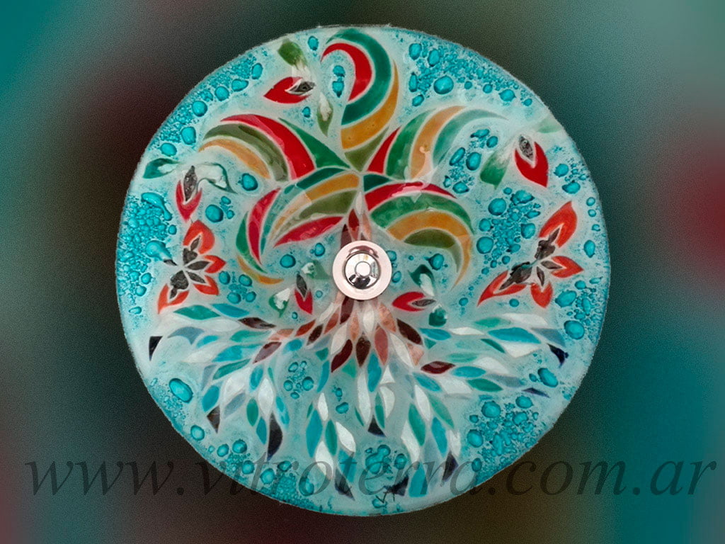 Bacha circular de vidrio Merlina