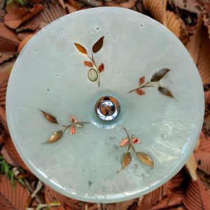 Bacha circular de vidrio Otoño