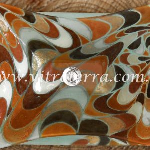 Bacha rectangular de vidrio Pucci