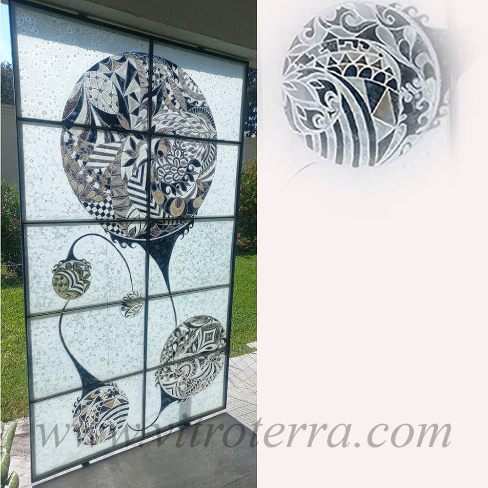 Cuadro de vidrio Mural de las Esferas